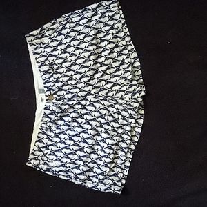 Old Navy Pixie Shorts, Size 14 Seahorse Print.